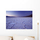 Looking Across The Purple Saltpans At Badwater At Dusk Wall Mural