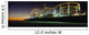 Rollercoaster And Ferris Wheel At Dusk On The Santa Monica Pier Wall Mural