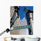 Broadway Sign And Empire State Building Wall Mural