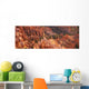 Orange Rock Formations And Trees At Bryce Canyon Wall Mural