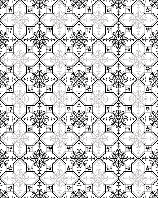 Gray Seamless Wallpaper Wall Mural