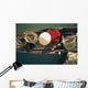 View From Above Of Vietnamese Woman In Conical Hat In A Boat Wall Mural