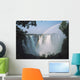 Rainbow In Front Of Victoria Falls Wall Mural