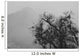 Tree And A Mountain In The Fog In Yosemite Park Wall Mural
