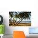 Palm Trees Caribbean Sea Wall Mural