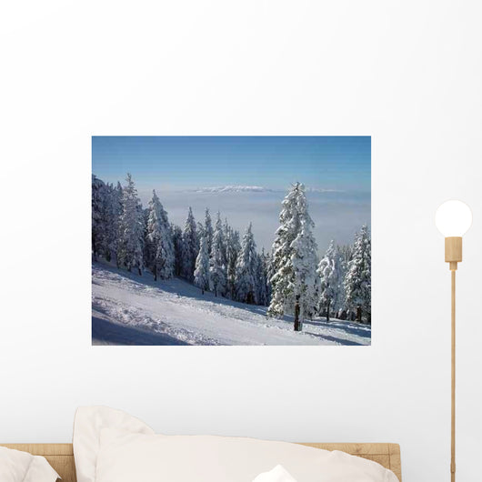 Winter Trees Wall Decal Design 3