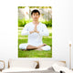 Man Meditating Wall Mural