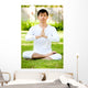Man Meditating Wall Mural