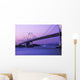 Seto Ohashi Bridge At Dusk Wall Mural