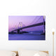 Seto Ohashi Bridge At Dusk Wall Mural