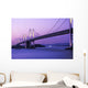 Seto Ohashi Bridge At Dusk Wall Mural