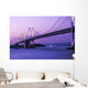 Seto Ohashi Bridge At Dusk Wall Mural