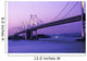 Seto Ohashi Bridge At Dusk Wall Mural