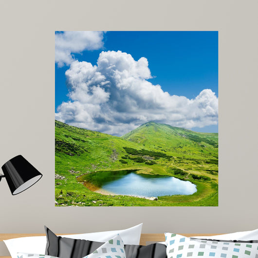 Small Lake Green Mountains