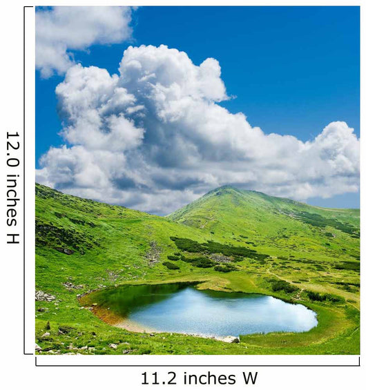 Small Lake Green Mountains