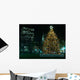 Boston's Christmas Tree Wall Decal Design 3