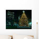Boston's Christmas Tree Wall Decal Design 3