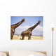 Giraffe Standing Wall Mural