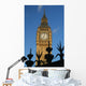 Big Ben And Iron Fence, Close Up Wall Mural