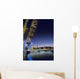 London Eye And Houses Of Parliament At Dusk Wall Mural