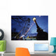 London Eye At Night Wall Mural