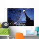 London Eye At Night Wall Mural