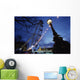 London Eye At Night Wall Mural