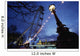 London Eye At Night Wall Mural