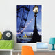 London Eye At Night Wall Mural