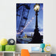 London Eye At Night Wall Mural