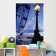 London Eye At Night Wall Mural