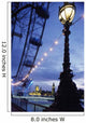 London Eye At Night Wall Mural