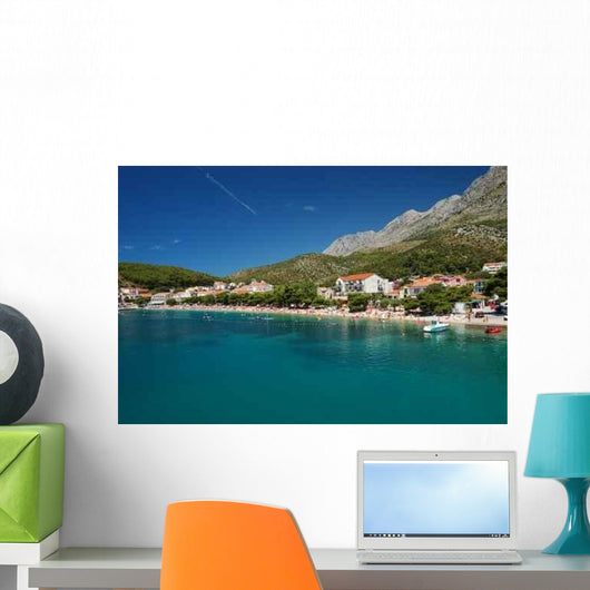 Plaa W Drveniku Chorwacja Wall Decal