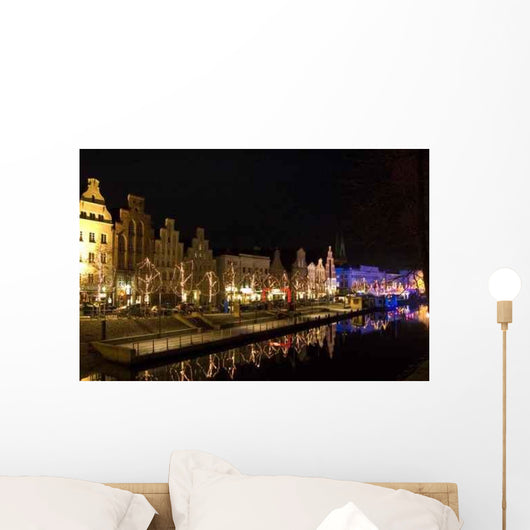 L Beck Obertrave Night Wall Decal