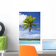 Palm Tree And Beach, Aitutaki Wall Mural