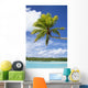 Palm Tree And Beach, Aitutaki Wall Mural