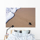 Little Turtle Walking Towards The Sea, Turtle Sanctuary Wall Mural