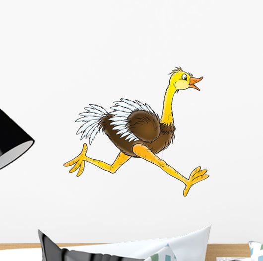 Ostrich Wall Decal