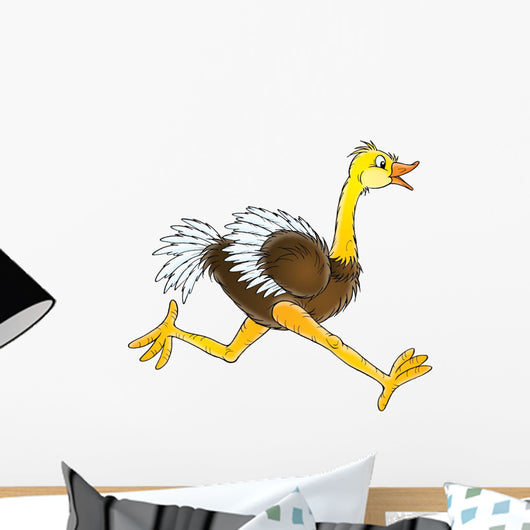Ostrich Wall Decal