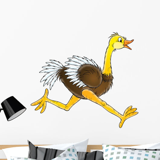 Ostrich Wall Decal