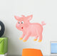 Cartoon Suckling Pig Wall Decal