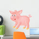 Cartoon Suckling Pig Wall Decal