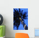 Palm Tree With Fairy Lights, Blurred Motion Wall Mural