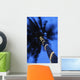 Palm Tree With Fairy Lights, Blurred Motion Wall Mural