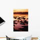 Sunset Over The Mekong River Wall Mural