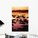 Sunset Over The Mekong River Wall Mural