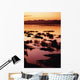 Sunset Over The Mekong River Wall Mural
