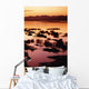 Sunset Over The Mekong River Wall Mural