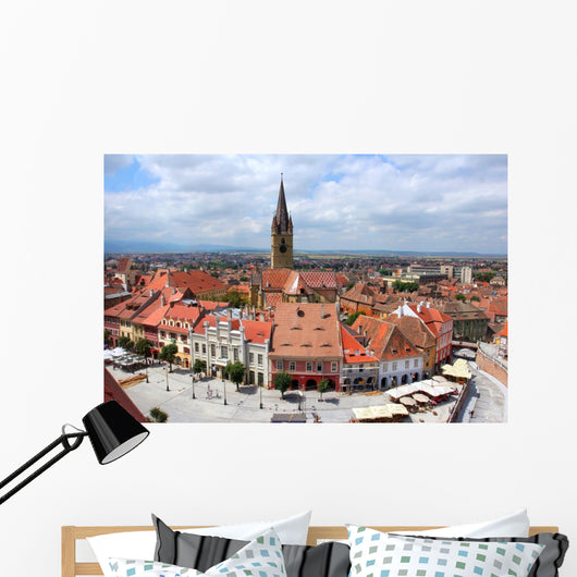 sibiu old town Wall Mural