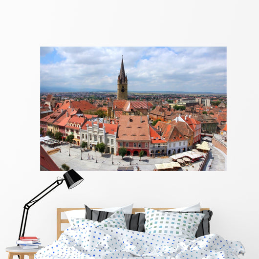 sibiu old town Wall Mural